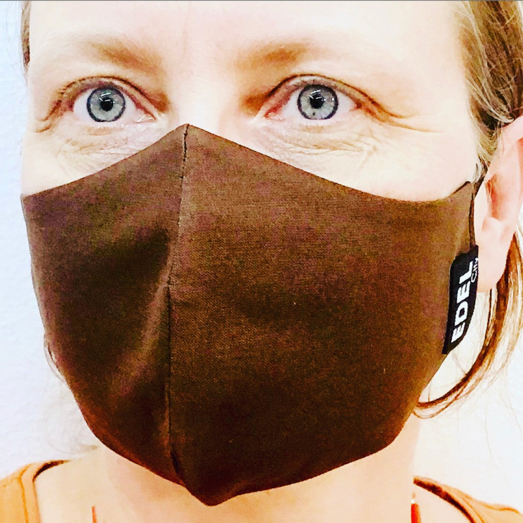 Face mask Brown Edel City