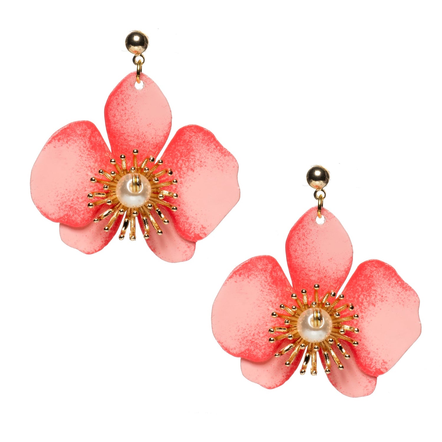 Butterfly Orchid Stud Earrings S - Pink