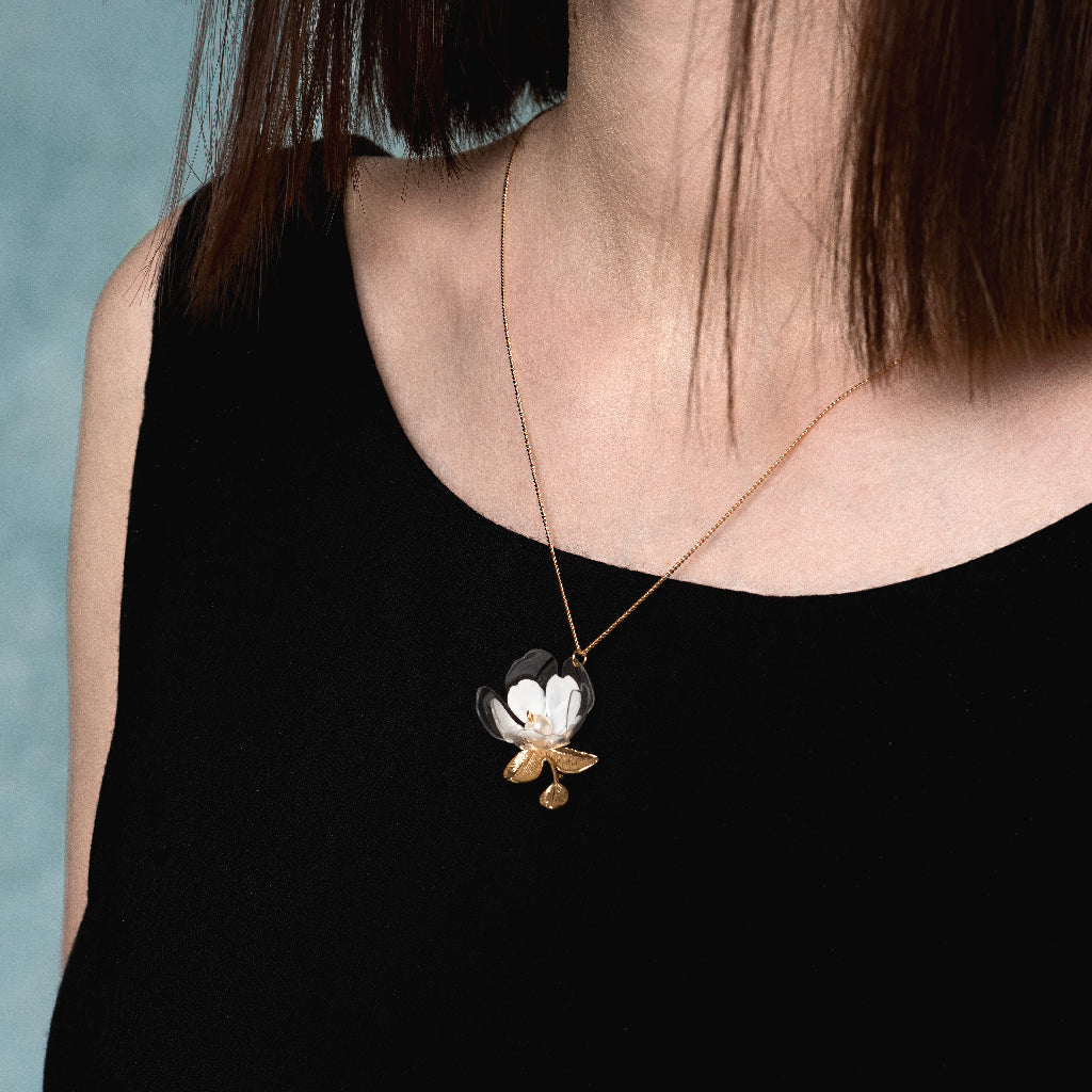 Jasmine Necklace Jewelry Upcycle with Jing