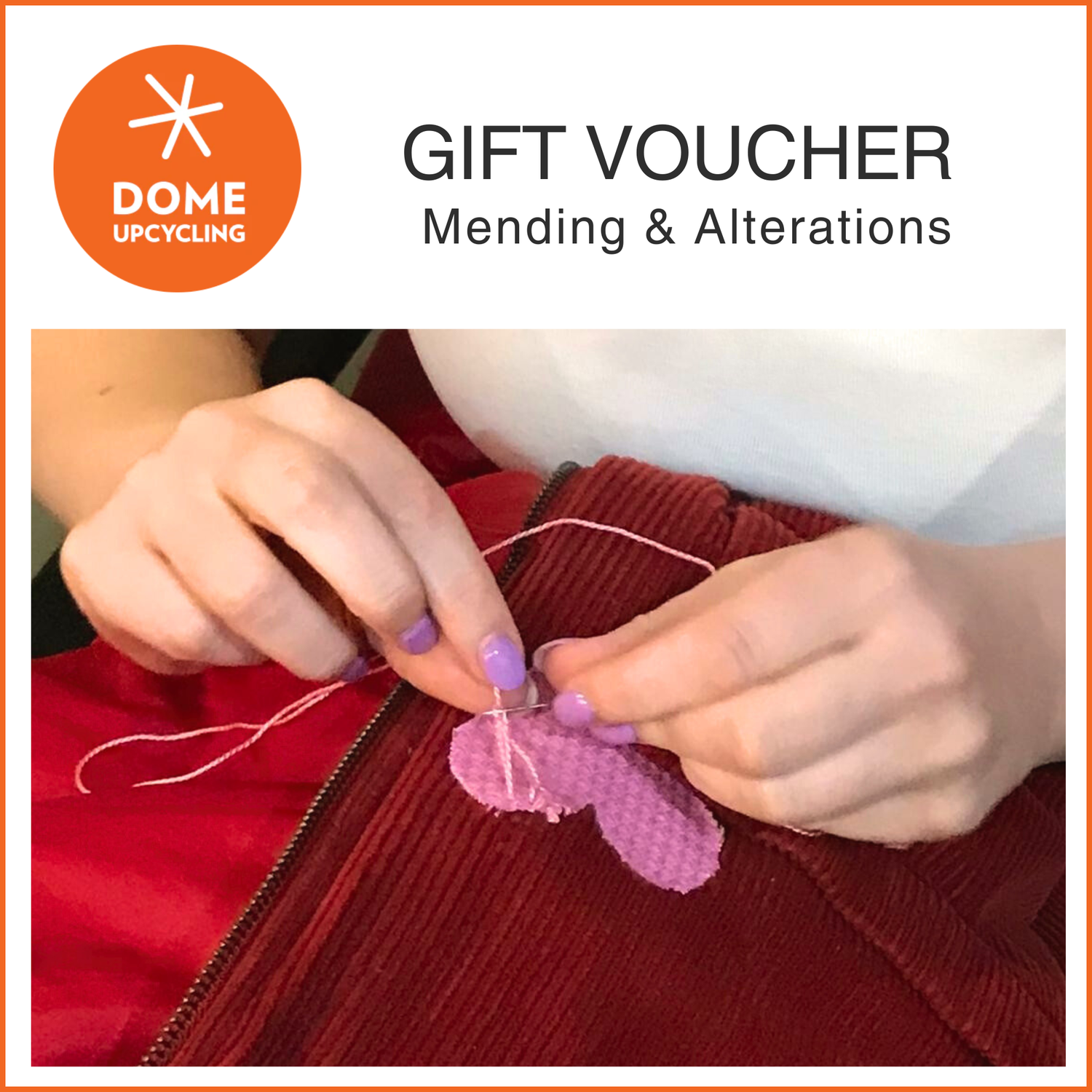 Mending & Alteration Gift Voucher