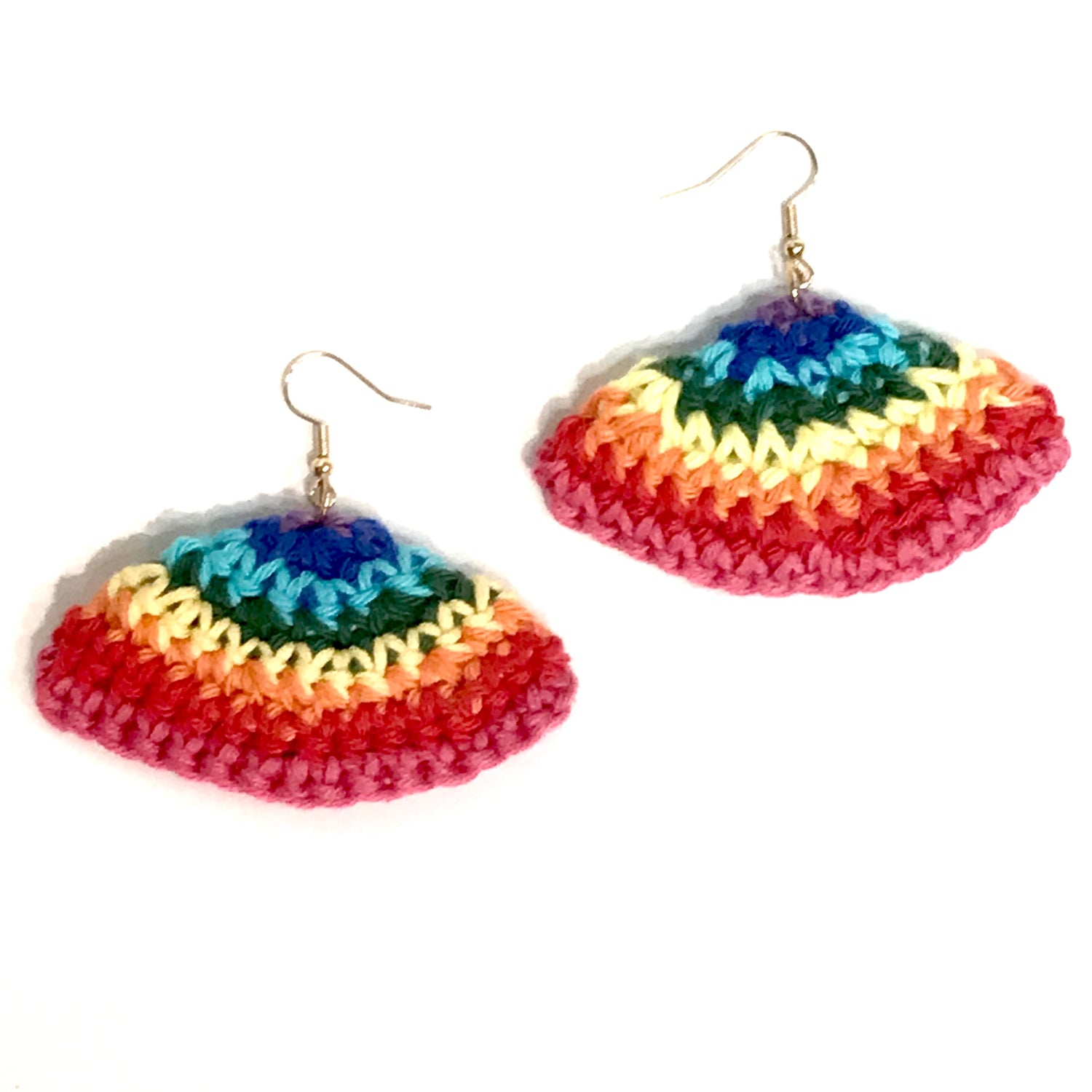 Rainbow earrings pride