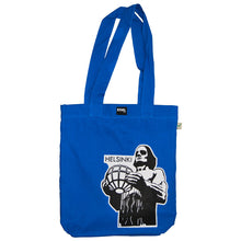 Load image into Gallery viewer, Helsinki design bag with lining blue Edel City
