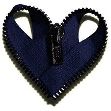 Load image into Gallery viewer, Heartrossi brooch Navy Blue Edel City
