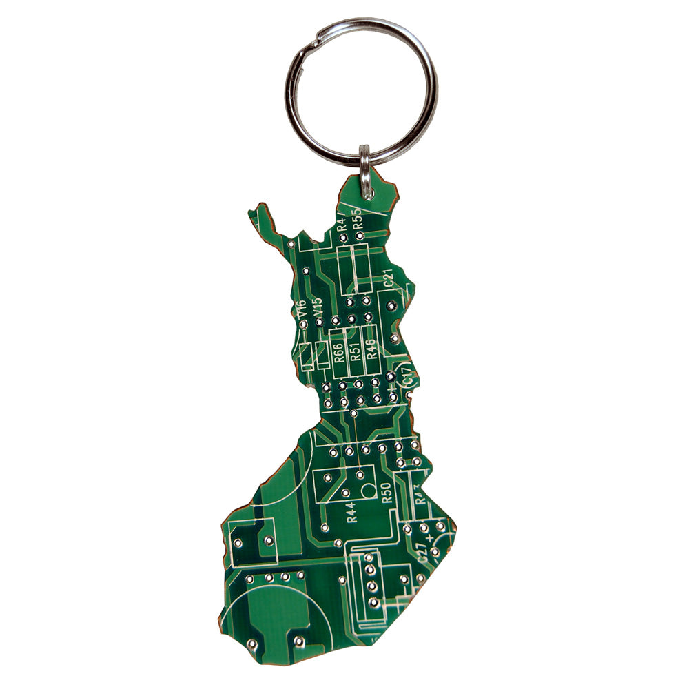Finland keychain Edel City