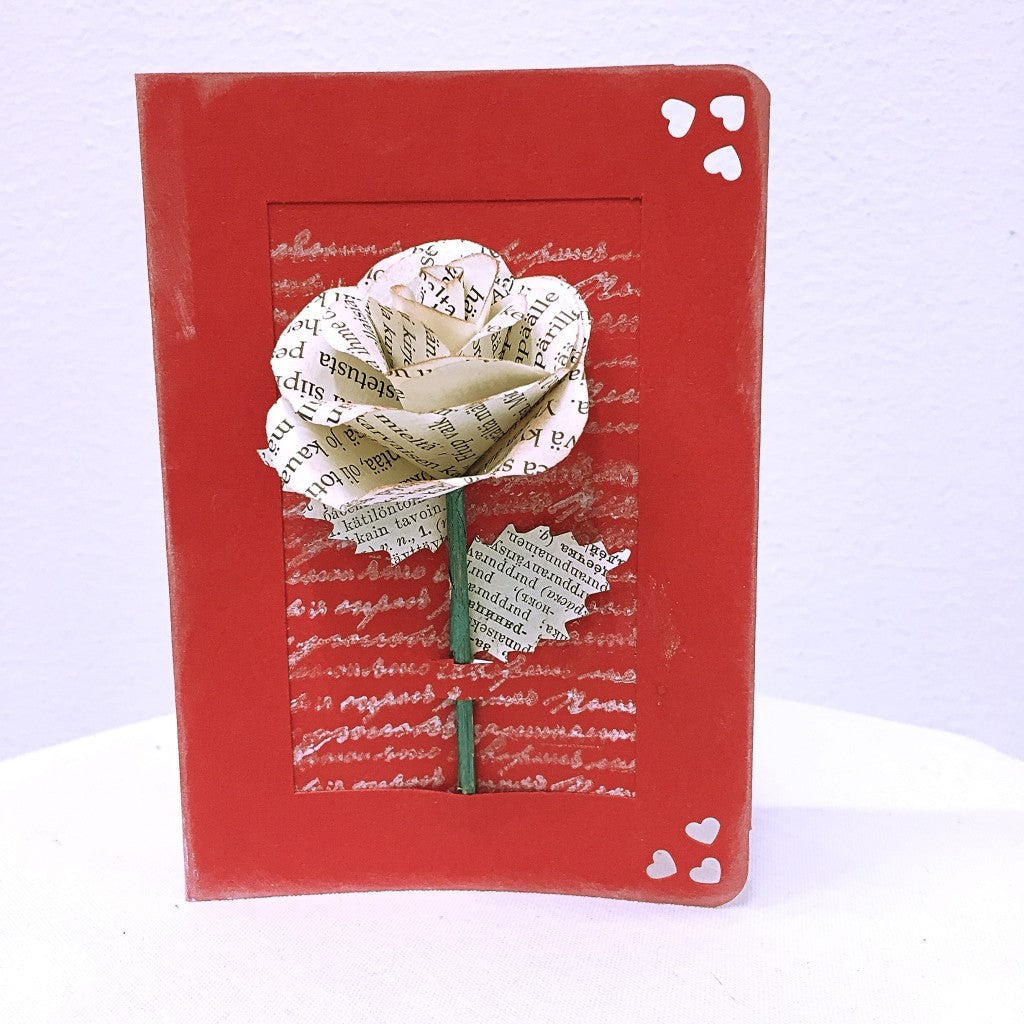 Lalola Anastasia Art card with flower