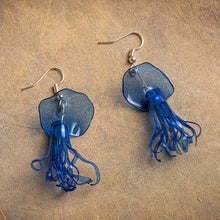 Load image into Gallery viewer, Upcycle With Jing Jellyfish Drop Earrings
