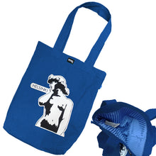 Load image into Gallery viewer, Helsinki design bag with lining blue Edel City
