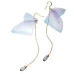 Butterfly Fairy Wing Earrings - Purple & Blue